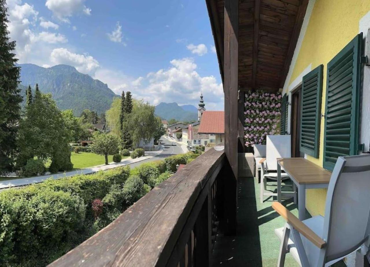 גרוסגמיין Wohnung 4 Mit Balkon Und Bergblick מראה חיצוני תמונה